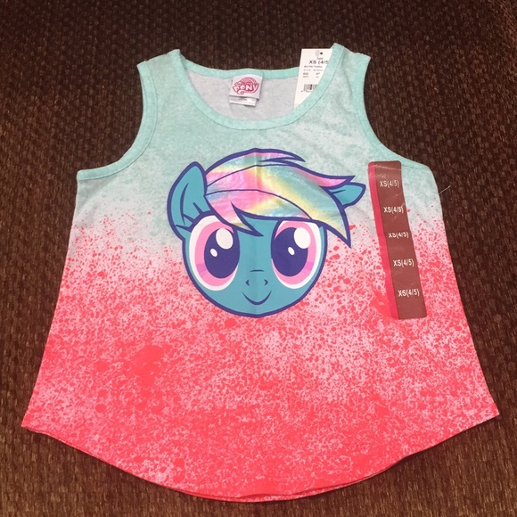 💗MY LITTLE PONY💗 COLLECTION SUPER CUTE KIDS TOP - Picture 1 of 4